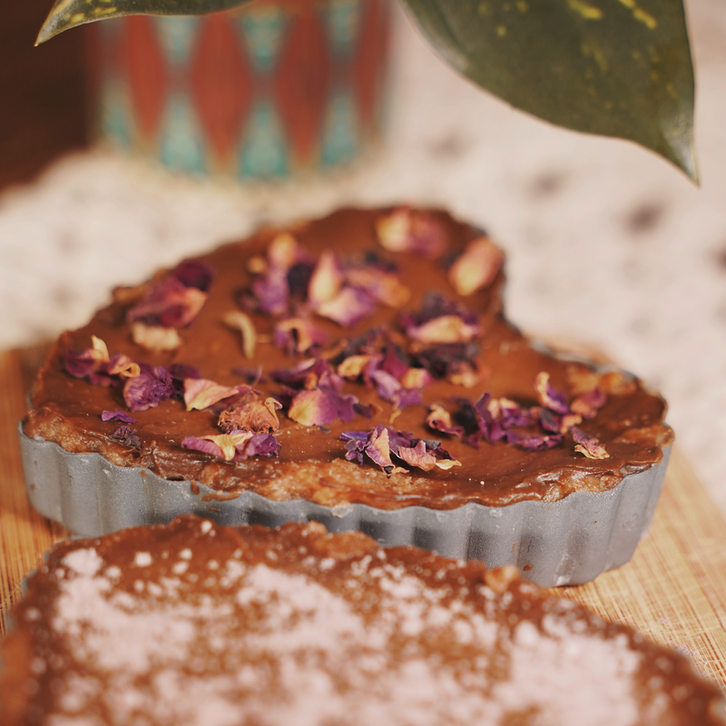Rose Chocolate Tart